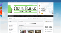 Desktop Screenshot of okuremlak.com.tr